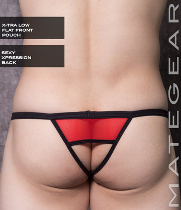 Sexy Mens Underwear Xpression Mini Thong - Ji Da (X-Tra Low Front)